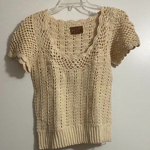 New Handmade in Haiti Crochet Top Sm/Med